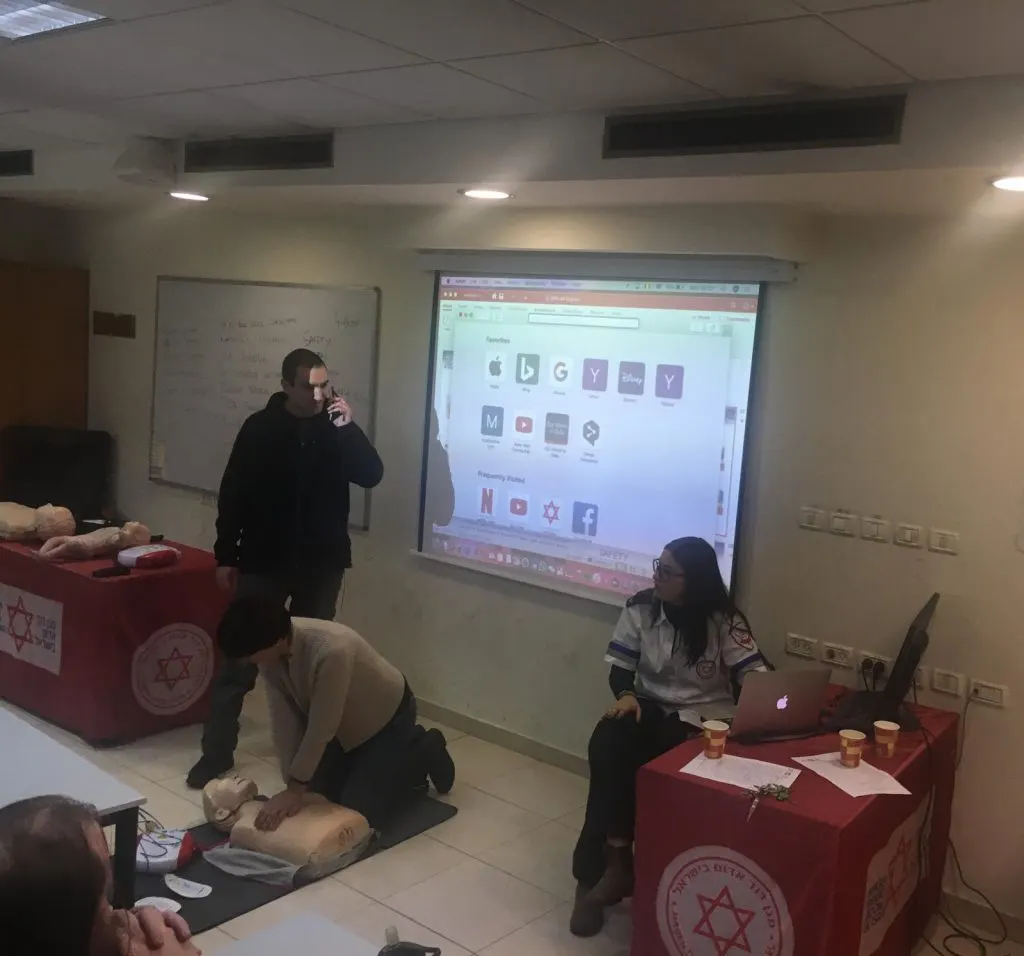CPR Course English Tel Aviv 2 | Tel Aviv Doctor CPR Course in Tel Aviv | Tel Aviv Doctor