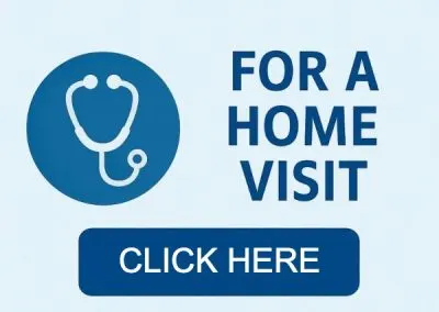 Home visit by a doctor